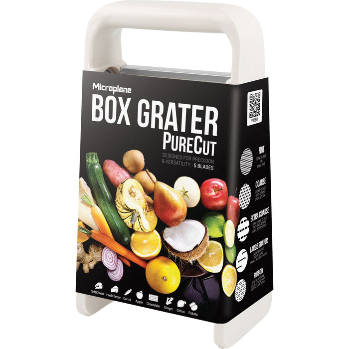 Microplane Box Grater PureCut Beige