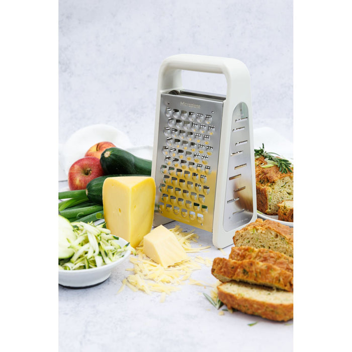 Microplane Box Grater PureCut Beige