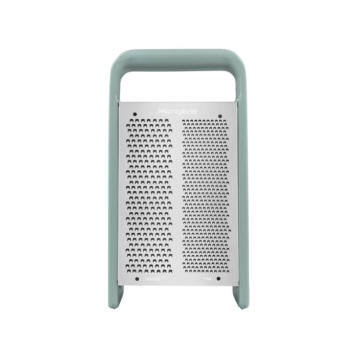 Microplane Box Grater PureCut Eucalyptus Grün