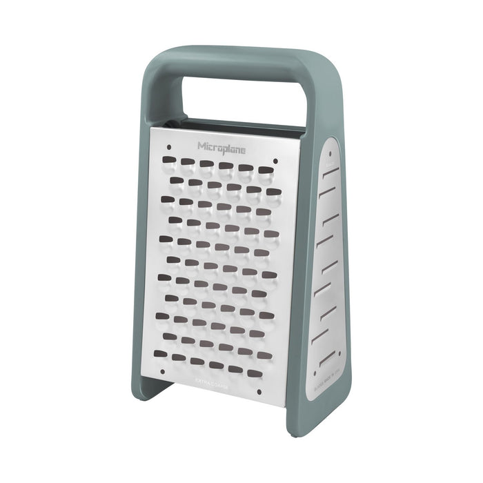 Microplane Box Grater PureCut Eucalyptus Grün