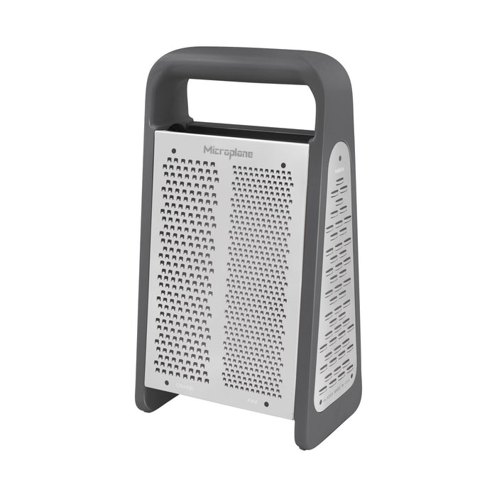 Microplane Box Grater PureCut Anthrazit Grau