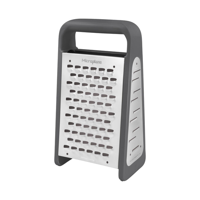 Microplane Box Grater PureCut Anthrazit Grau