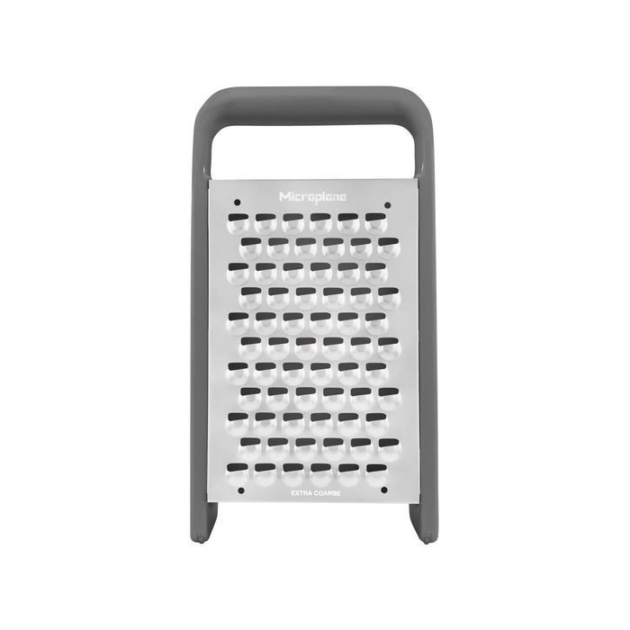 Microplane Box Grater PureCut Anthrazit Grau