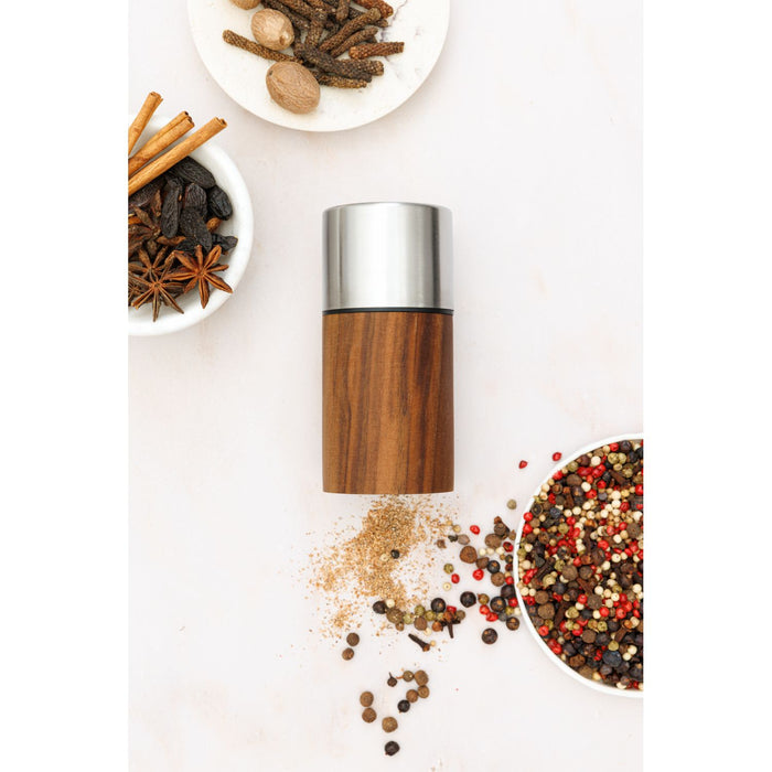 Microplane STYLE LINE Gewürzmühle Holz Edition Klassik Walnuss