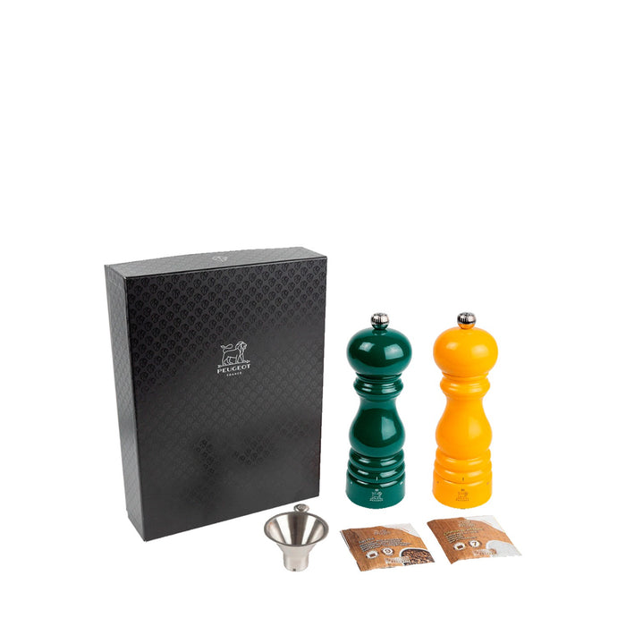 Peugeot PARIS Duo PM & SM u'Select Z waldgrün & safrangelb 18 cm
