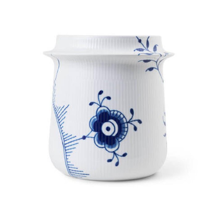 Royal Copenhagen Mega Blau Gerippt Weinkühler, 21,5 cm