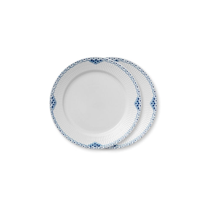 Royal Copenhagen Princess Teller 27cm 2pc