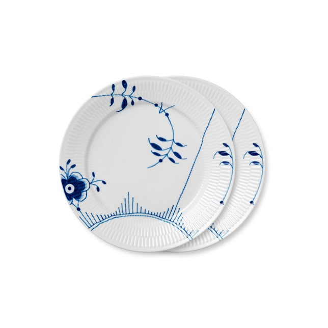 Royal Copenhagen Teller, Dekoration Nr. 2, 27 cm, 2 Stk.