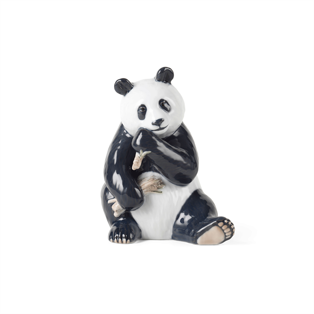 Royal Copenhagen Figurines Panda Eating 18cm
