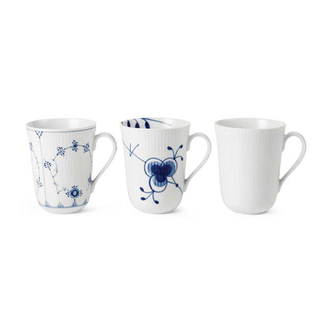 Royal Copenhagen Gifts with History Tassen, 36 cl, 3 Stk.