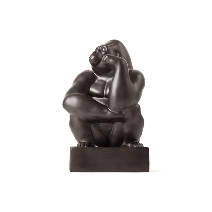 Royal Copenhagen Figurines Gorillamit Hand auf der Wange 21cm