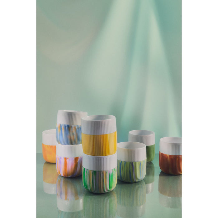 Royal Copenhagen Fluted Contrast Marble Becher, Bright Sun, 35 cl
