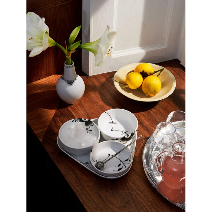 Royal Copenhagen Black Lace Vase 15 cm