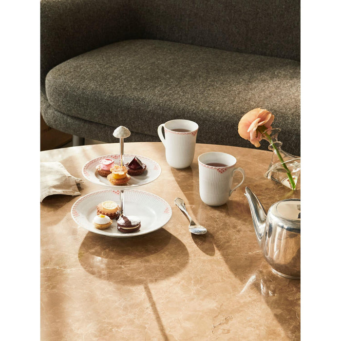 Royal Copenhagen Coral Lace Tasse, 33 cl, 2 Stk.