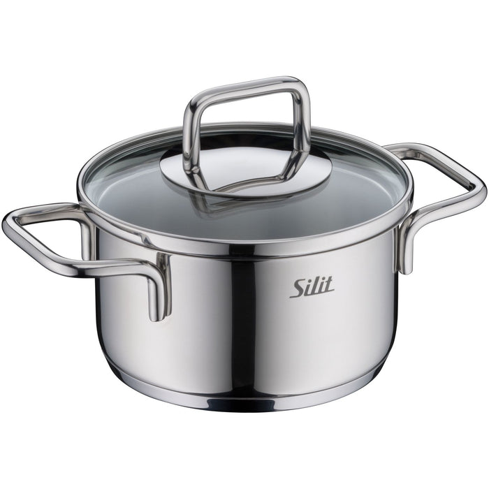 Silit Silit Extra Cook Mini-Bratentopf 12 cm mit Glasdeckel