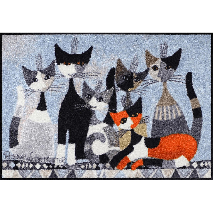 Efia Siamo in sei Wachtmeister Lifestyle Fußmatte, 50 x 75 cm