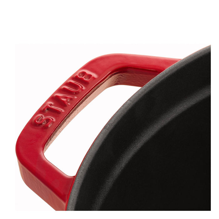 STAUB Cocotte, 26 cm | Kirsch-Rot | rund | Gusseisen
