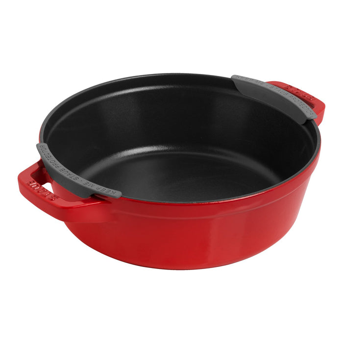 STAUB Kochtopfset, 3-tlg | Kirsch-Rot | rund | Gusseisen
