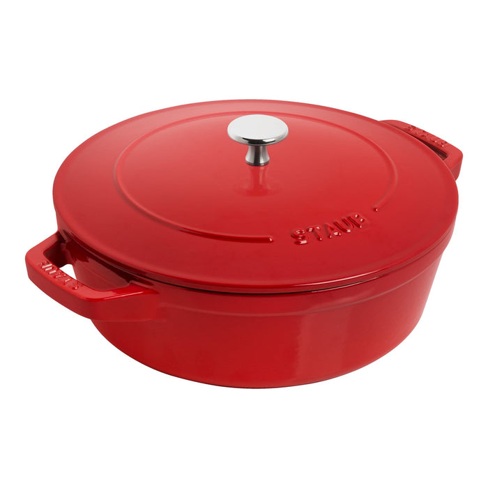 STAUB Kochtopfset, 3-tlg | Kirsch-Rot | rund | Gusseisen