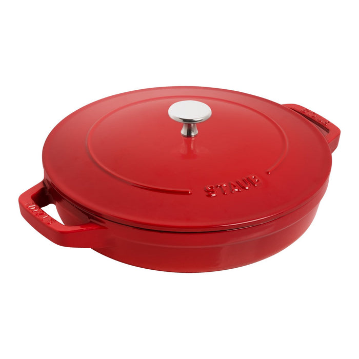 STAUB Kochtopfset, 3-tlg | Kirsch-Rot | rund | Gusseisen