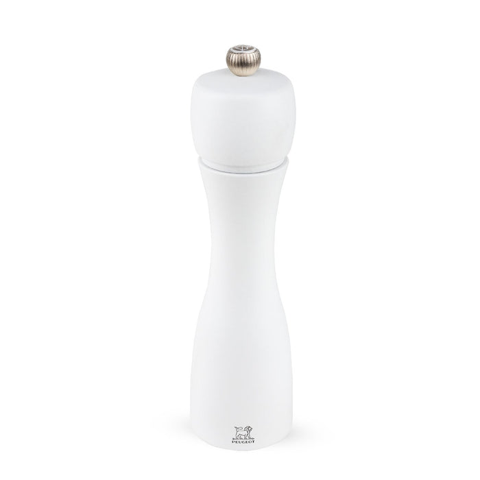 Peugeot TAHITI Duo Pfeffer- und Salzmühle aus Holz, mattschwarz und mattweiß, 20 cm