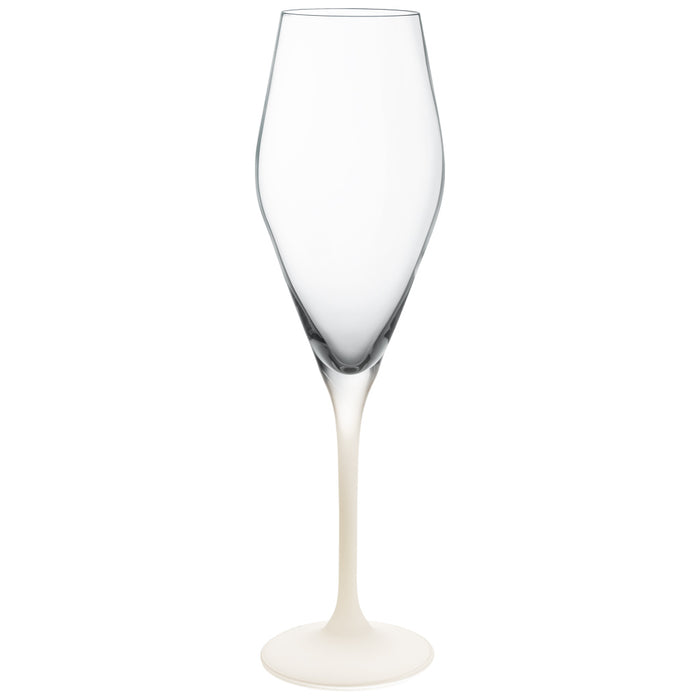 Villeroy & Boch Manufacture Rock blanc Champagnerglas, Set 4tlg.