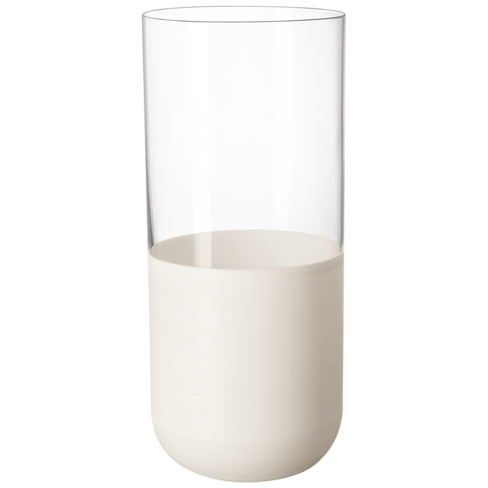 Villeroy & Boch Manufacture Rock blanc Longdrink-Glas, Set 4tlg.