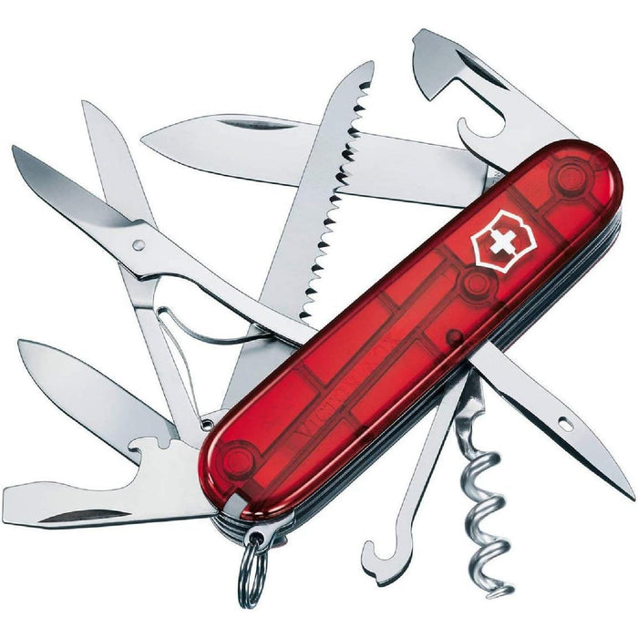 Victorinox Huntsman, Rot transparent