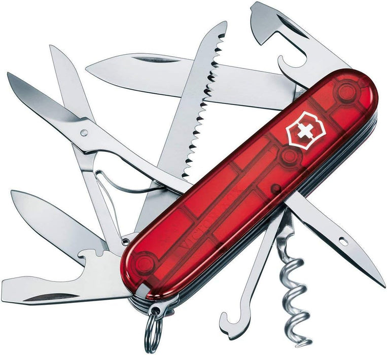 Victorinox Huntsman, Rot transparent