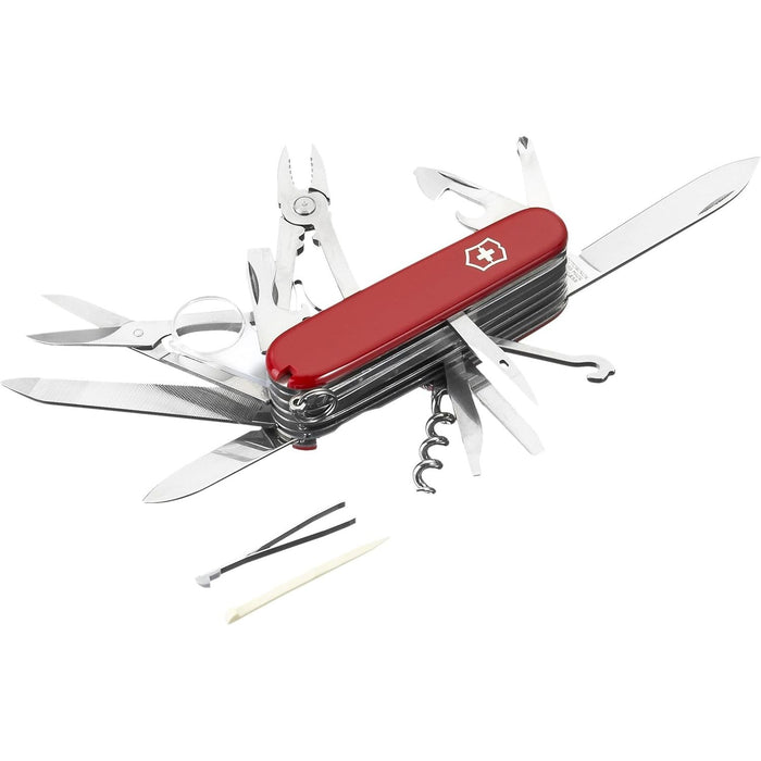 Victorinox Messer Survival-Kit Leder-Etui, Rot, 1.8812