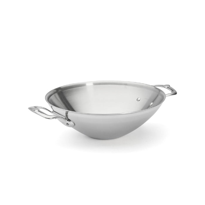 De Buyer ABGERUNDETER WOK MIT 2 GRIFFEN AFFINITY Ø32CM