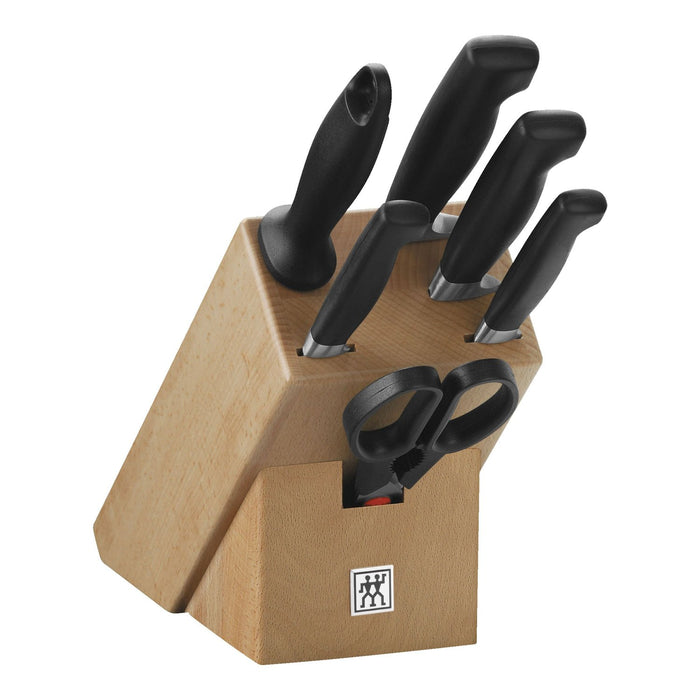 ZWILLING Messerblockset, 7-tlg | Buche | Natur