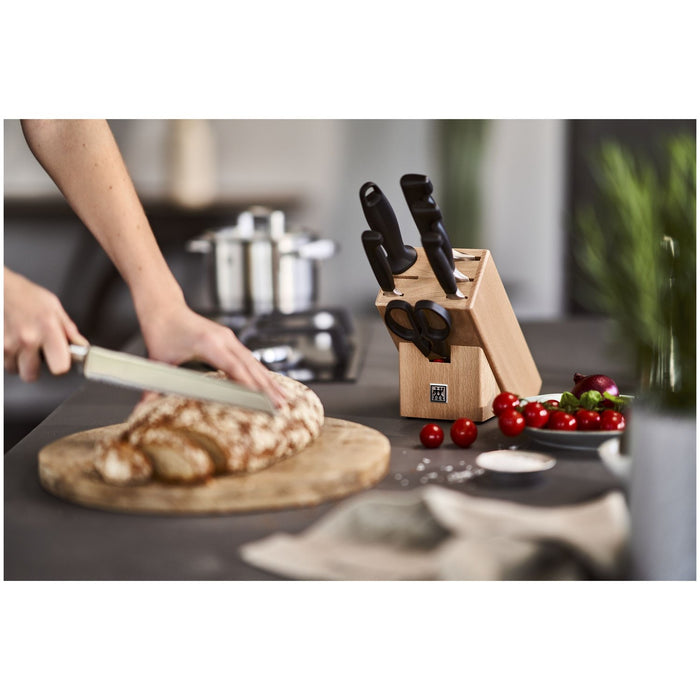 ZWILLING Messerblockset, 8-tlg | Buche | Natur