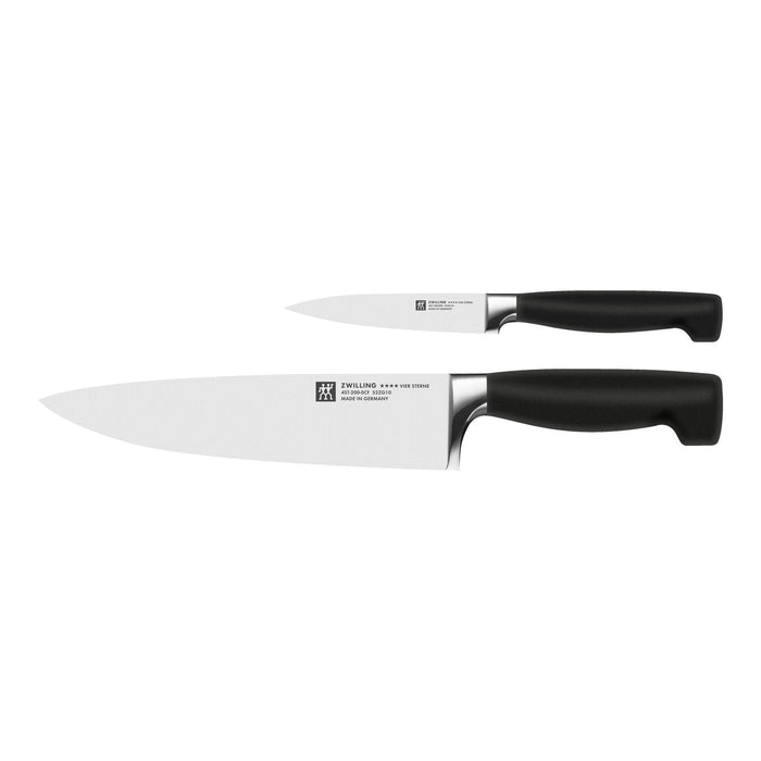 ZWILLING Messerset, 2-tlg | Spick & Garniermesser 10 cm & Kochmesser 20 cm