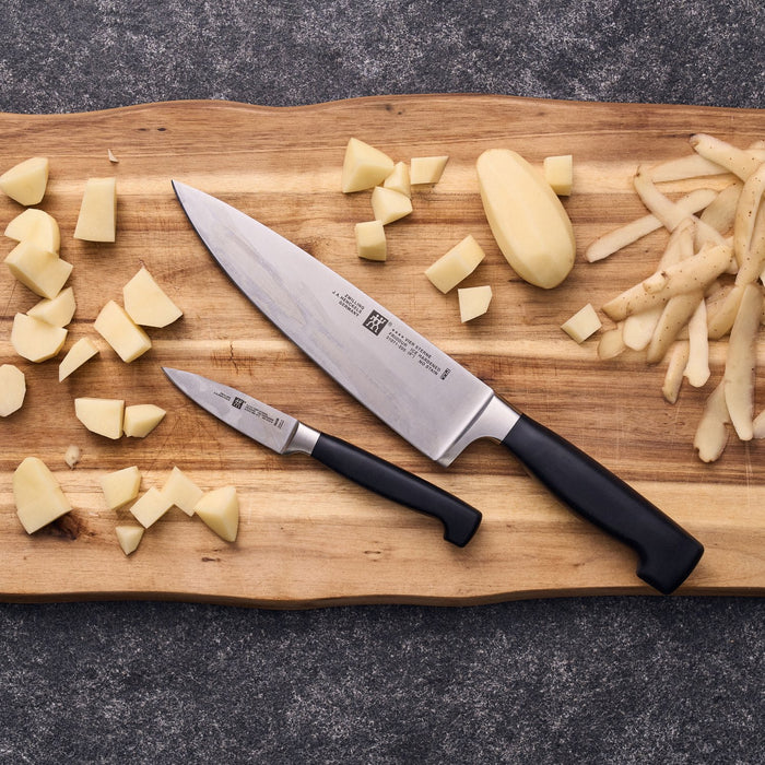 ZWILLING Messerset, 2-tlg | Spick & Garniermesser 10 cm & Kochmesser 20 cm