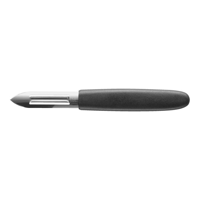 ZWILLING Messerset, 2-tlg | Gemüsemesser 7 cm & Sparschäler 6,5 cm | Schwarz