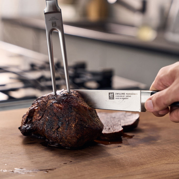 ZWILLING Messerset, 2-tlg | Fleischmesser 20 cm & Fleischgabel 18 cm