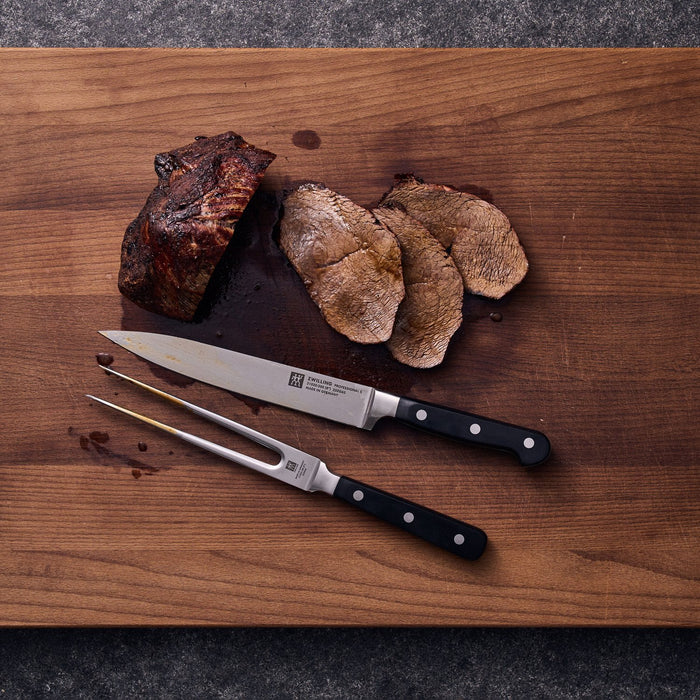 ZWILLING Messerset, 2-tlg | Fleischmesser 20 cm & Fleischgabel 18 cm