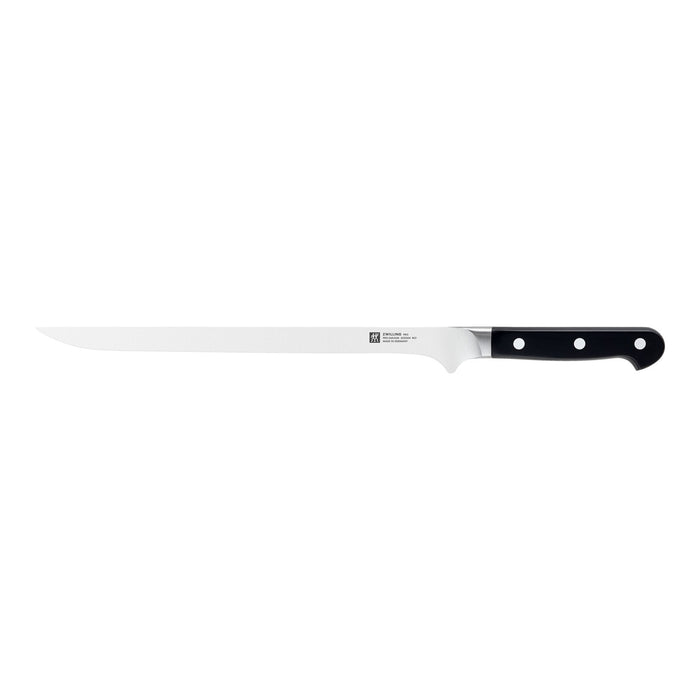 ZWILLING Pro Schinkenmesser, Klingenlänge: 26 cm, Rostfreier Spezialstahl, Kunststoffgriff, Schwarz