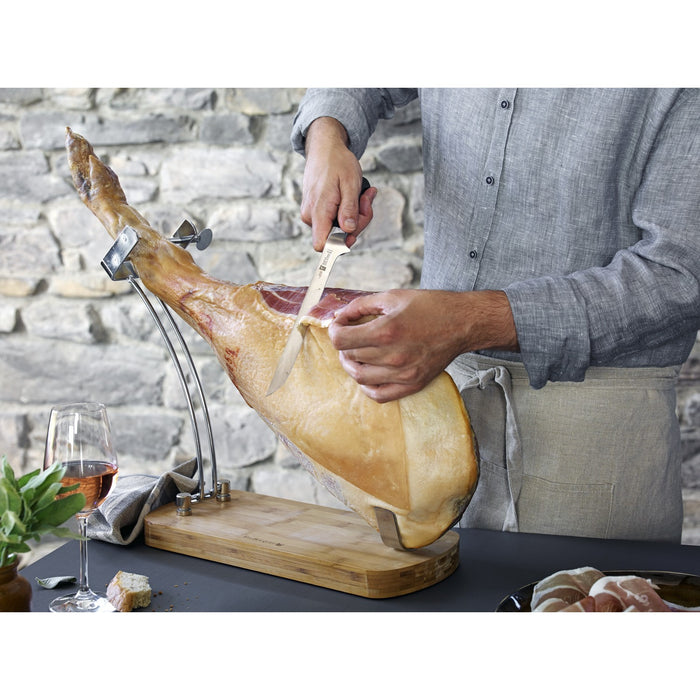ZWILLING Pro Schinkenmesser, Klingenlänge: 26 cm, Rostfreier Spezialstahl, Kunststoffgriff, Schwarz