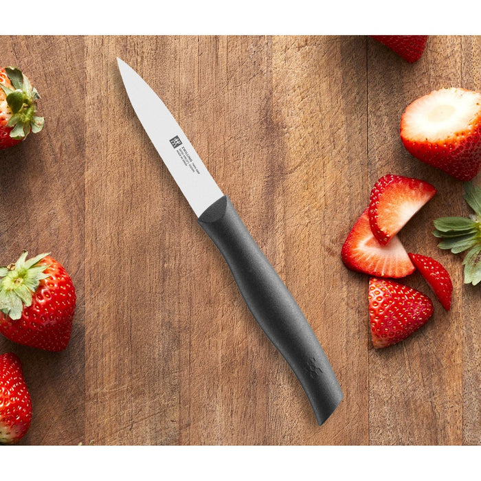 ZWILLING Spick & Garniermesser, 9 cm | Schwarz