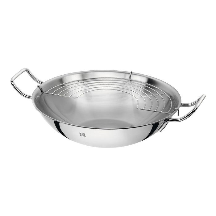 ZWILLING Wok, 32 cm | 18/10 Edelstahl