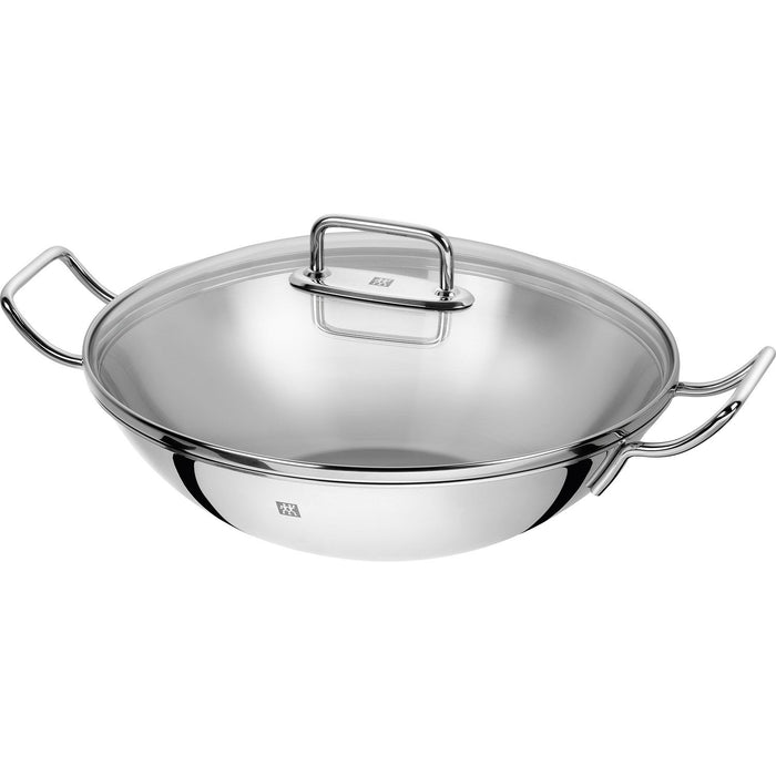 ZWILLING Wok, 32 cm | 18/10 Edelstahl