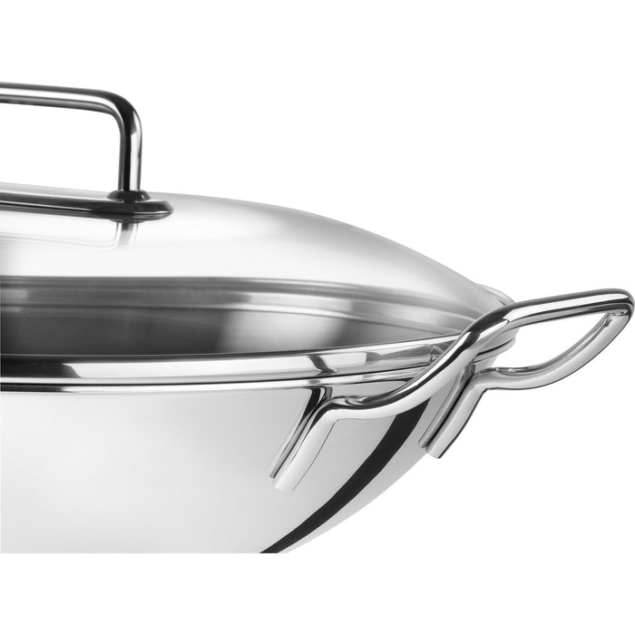 ZWILLING Wok, 32 cm | 18/10 Edelstahl