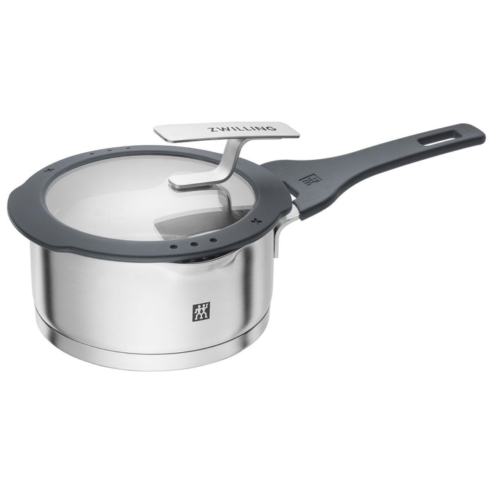 ZWILLING Kochtopfset, 5-tlg | Steinoptik Grau | Edelstahl