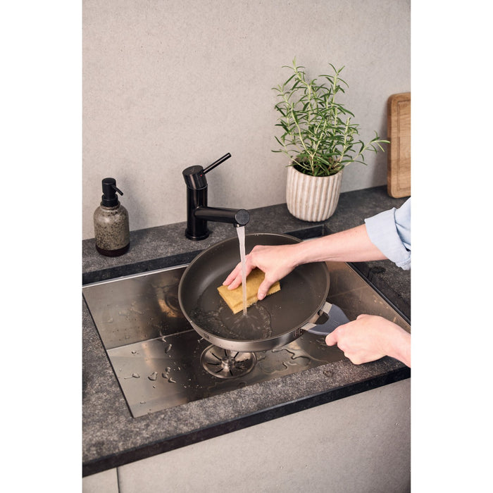 ZWILLING Bratpfanne, 20 cm | Steinoptik Grau | Ceraforce | 18/10 Edelstahl
