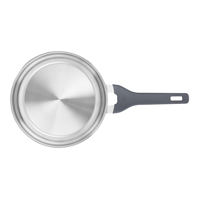 ZWILLING Bratpfanne, 24 cm | Steinoptik Grau | 18/10 Edelstahl
