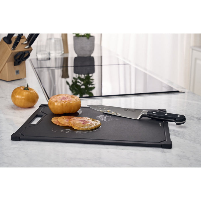 ZWILLING Schneidbrett, 31 cm x 21 cm | Schwarz | Fiberholz