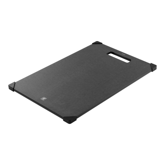 ZWILLING Schneidbrett, 37 cm x 25 cm | Schwarz | Fiberholz