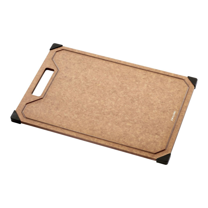 ZWILLING Schneidbrett, 37 cm x 25 cm | Braun-schwarz | Fiberholz